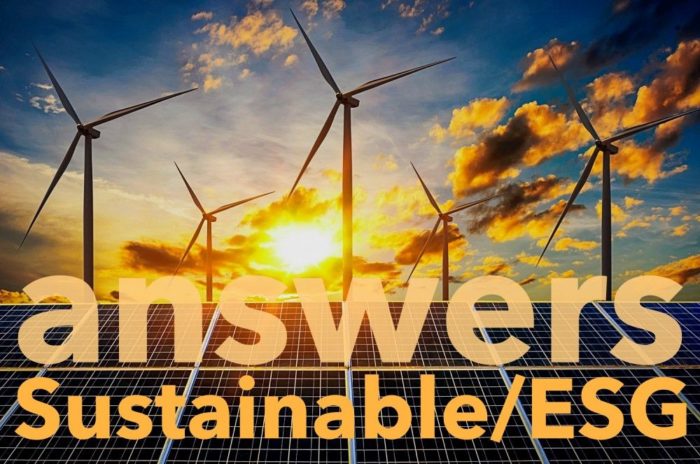Answers to Frequently Asked Questions about Sustainable ESG Investing